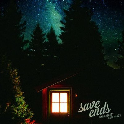 Save Ends- Warm Hearts Cold Hands Fiery Orange Vinyl LP 2013 Tiny Engines NM/VG+
