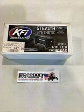 KFI UTV Wide Roller Fairlead SE-WRF Stealth Synthetic Series 6.00” Bolt Pattern