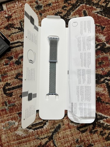 Oryginalny Apple IWatch Nike Reflective Sport Loop Obsidian Mist 2020 40mm - Zdjęcie 5 z 7