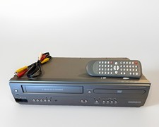 Magnavox DV225MG9 VCR/DVD Combo Player 4-Head VHS Recorder Tested  Works 