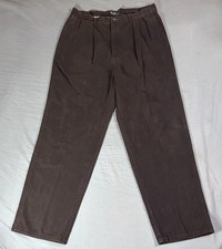 RARE Polo Chino Ralph Lauren Men's Pants 80s-90s Vintage 34x30 100 Thick Cotton
