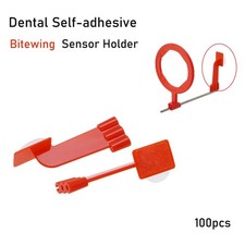 100pcs Dental Xray Universal Sensor Holder Adhesive Bite block fit Ring Arm Set