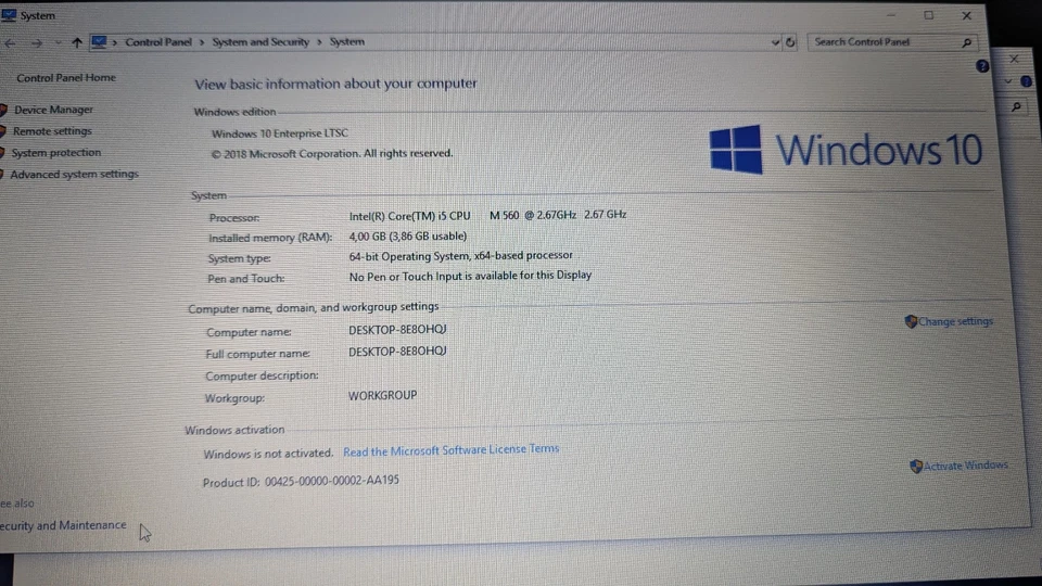 Dell Latitude E4310 Notebook 13,3", i5 M560, 2,67 GHz, 4 GBRAM ,DVD, 240 GB - Bild 3 von 4