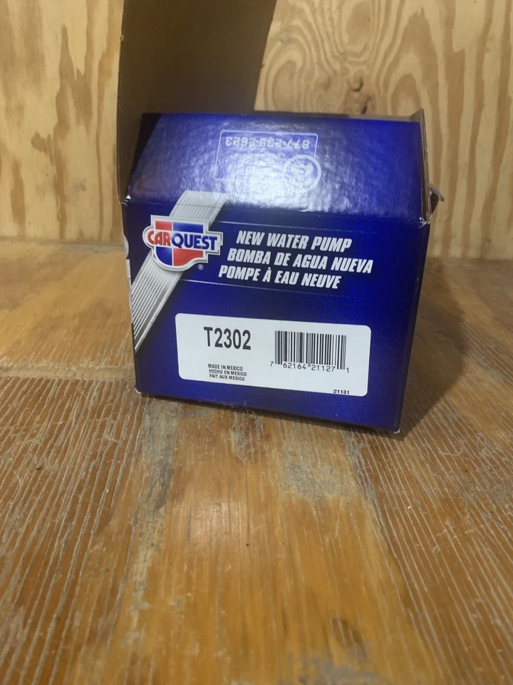 Bombas de agua CARQUEST T2302 bomba de agua y componentes relacionados - bomba de agua del motor Foto 2 de 3