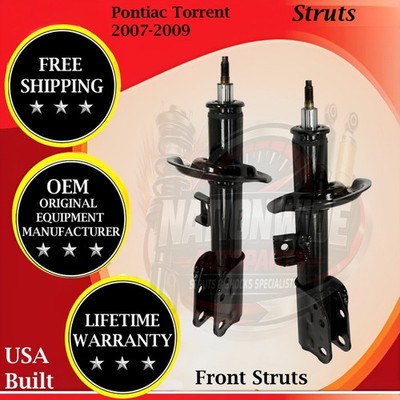 Monroe OEM Front Struts For 2007-2009 Pontiac Torrent Lifetime Warranty