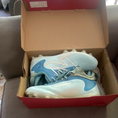 New Balance FreezeLX v4 Lacrosse Cleats Blue Size 10 Men's Athletic Footwear