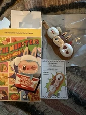 Authentic Labubu Wacky Mart Figures "Yakitori" Pop Mart US SELLER