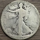 1918-D Walking Liberty Half Dollars 90% Silver