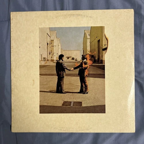 💿Pink Floyd: Wish You Were Here 1975 Columbia 33453 Vinyl LP Record 80s