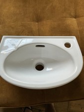 Small Cloakroom Sink With One Tap Hole