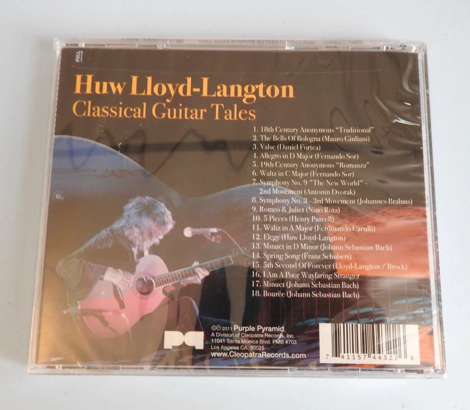 Huw Lloyd-Langton - Classical Guitar Tales CD 2011 Hawkwind  NEW & SEALED - Image 2 of 2