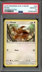 Pokemon TCG Sun & Moon Hidden Fates #49 Eevee PSA 10 Low Pop