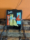 Vtg Barbie Travel/storge case "ponytail" foldout black 1961