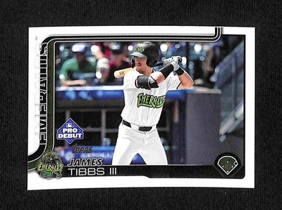 2025 Topps Pro Debut - James Tibbs III #PD-166 