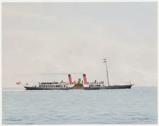 D.J. Lundie - 20th Century Watercolour, Grenadier, 1885