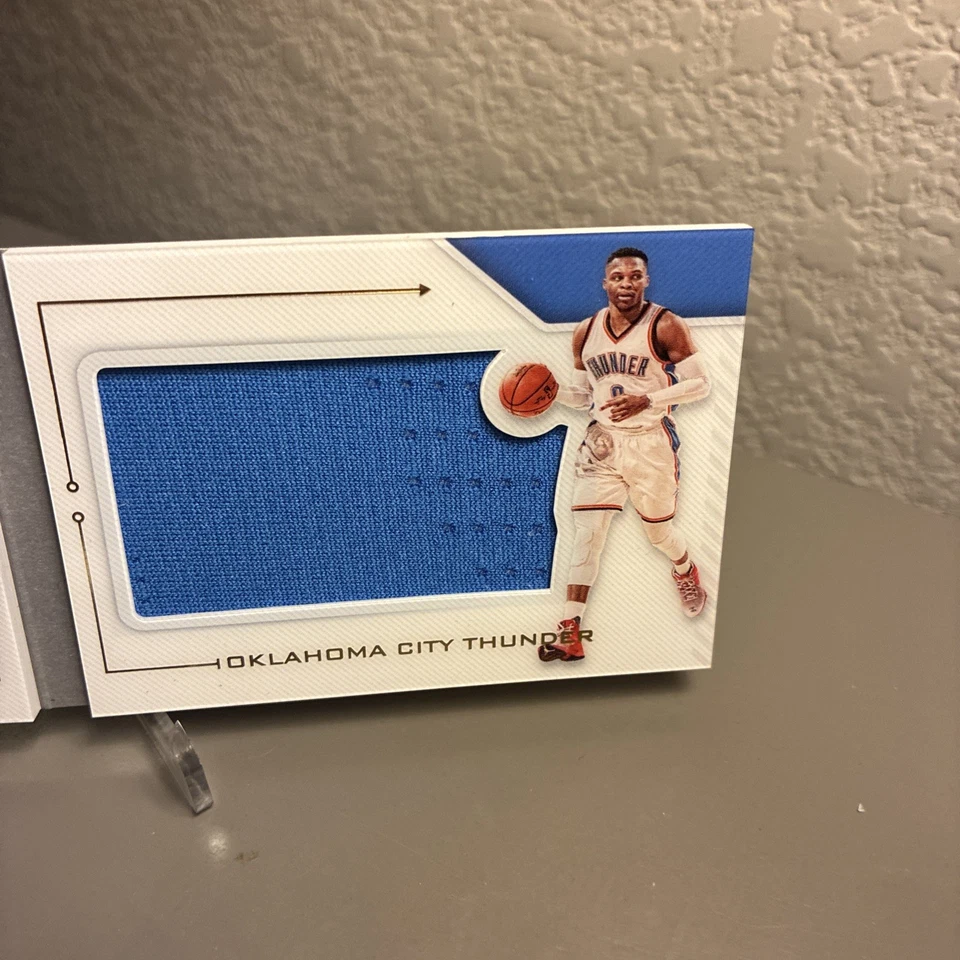 Panini Preferred 2016-17 - Folleto Russell Westbrook parche doble/75 - # 36 OKC Foto 2 de 4