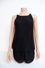 Topshop Black Shorts Uk 8 &