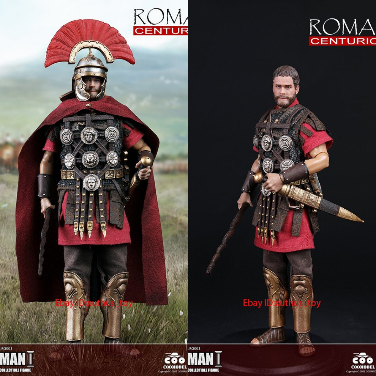 In Stock COOMODEL x HHMODEL RO003 1/12 Pocket Rome - Roman