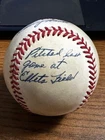 DANNY MCDEVITT SIGNED AUTOGRAPHED ONL BASEBALL!  Dodgers, Yankees!  LAST GAME!