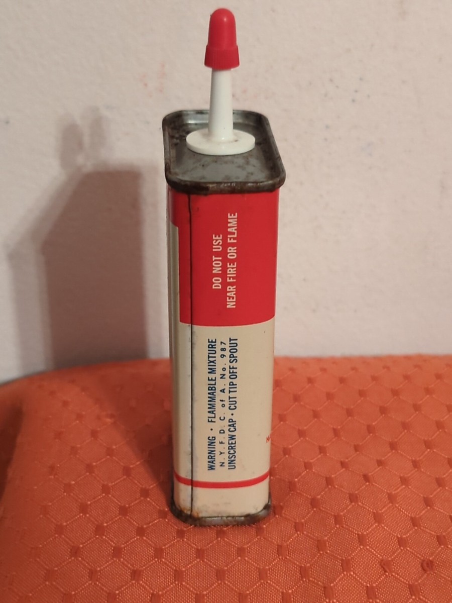 HUMBLE エッソ系ガソリン&オイル *40〜50sロゴ*エナメル七宝 Vintage Empty ESSO/Humble 4 oz LIGHTER FLUID Metal Can | eBay