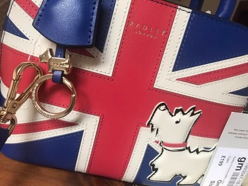 Nuovo con etichette edizione limitata Radley 25° anniversario Union Jack London Minis - Foto 2 di 10