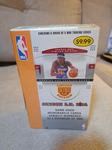 2003-04 Skybox L.E. NBA BASKETBALL Factory SEALED 6 Pack BOX LEBRON JAMES ROOKIE - Picture 6 of 7