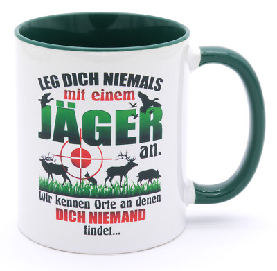 Geschenk für Jäger Tasse Geburtstag Weihnachts Jagd Zubehör Geburtstagsgeschenk