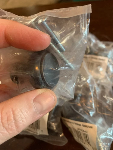 CABINET KNOBS 1-3/16" Oil-Rubbed Bronze Lot x6pks Hardware Resources 3898DBAC - Picture 4 of 6