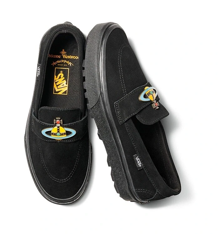 Vivienne Westwood Anglomania X Vans Metal Orb Style #53 Slip On Sneakers (11)