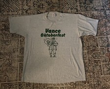Vintage 1990s Vance Oktoberfest graphic t-shirt