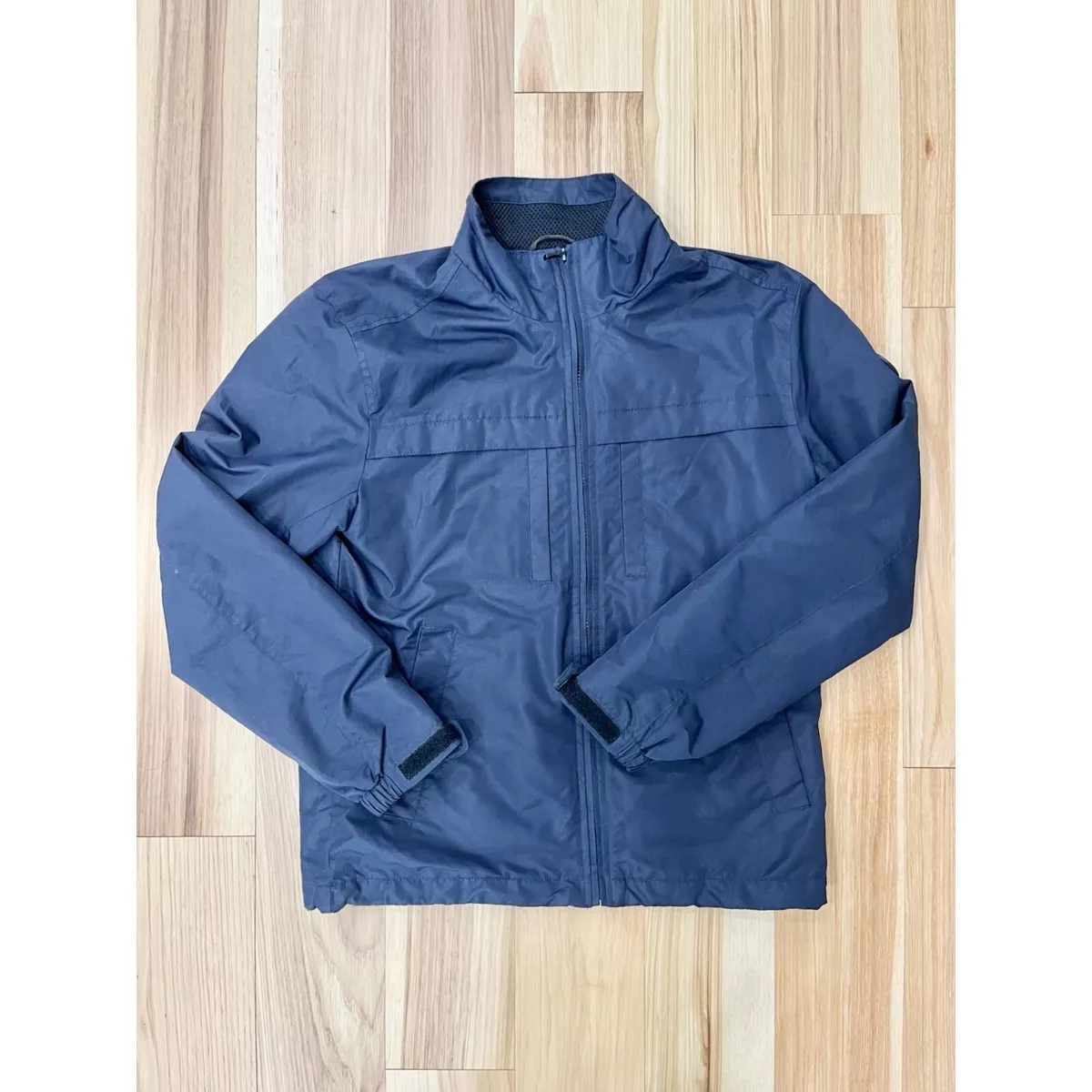 Michael kors blue rain jacket deals