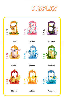 Funism Pokemon Eevee Evolution Series Blind Box Collectable