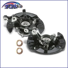 Pair Front Wheel Bearing Hub Steering Knuckle Assy For Toyota Corolla 2003-2008