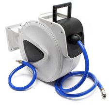 Wiltec Avvolgitubo automatico 20 metri Avvolgitore tubo aria compressa a parete
