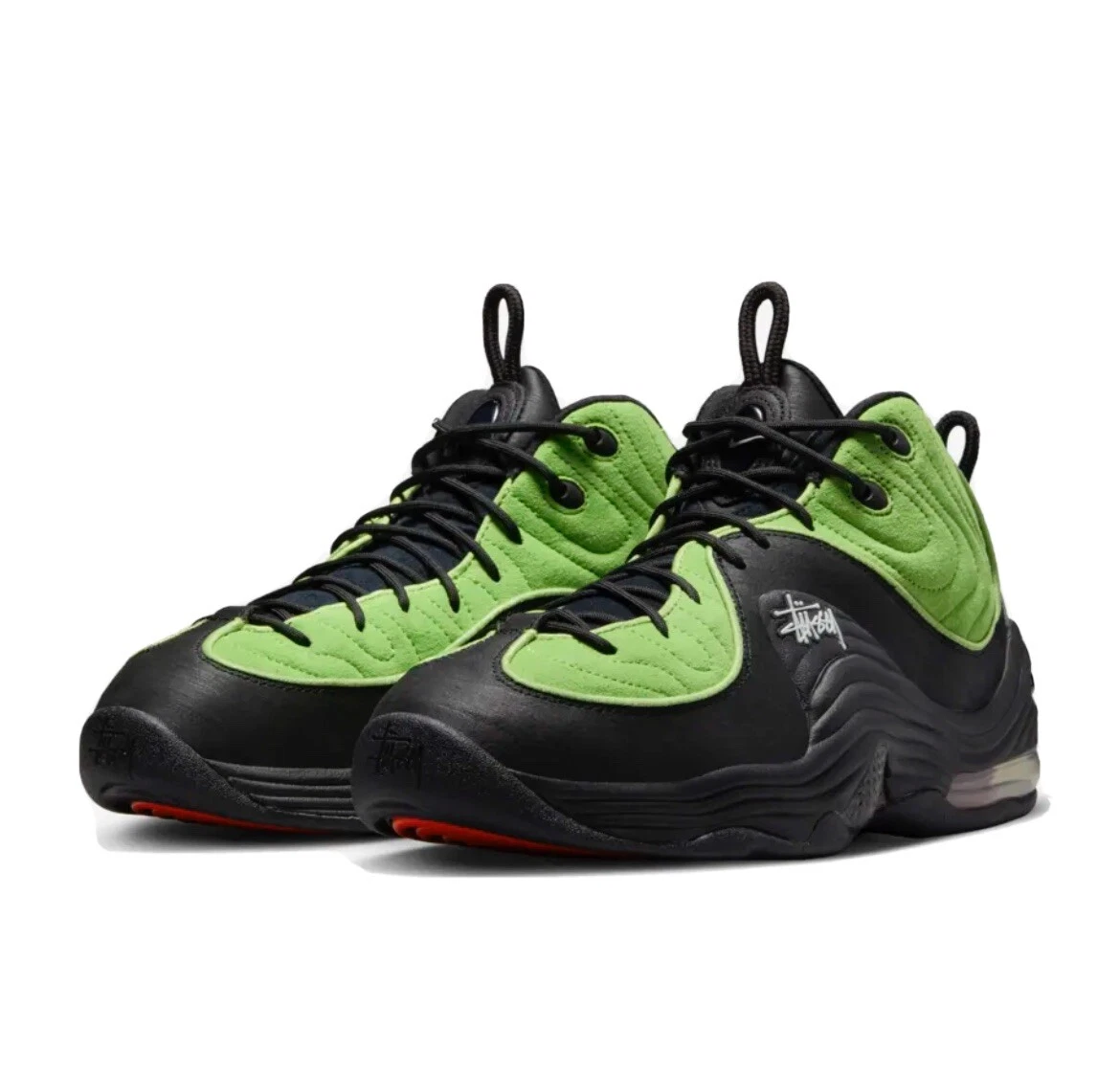 Stussy x Nike Air Penny 2 Black for Sale | Authenticity Guaranteed