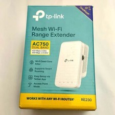 TP-Link Mesh Wi-Fi Range Extender AC750 Dual Band RE230