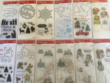 Recollections Christmas Stamp  Die LOT to choose from New
