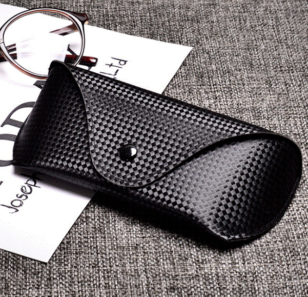 Carbon Fiber Sunglasses case Soft Leather Cases Fits for Ran Ban Oakley