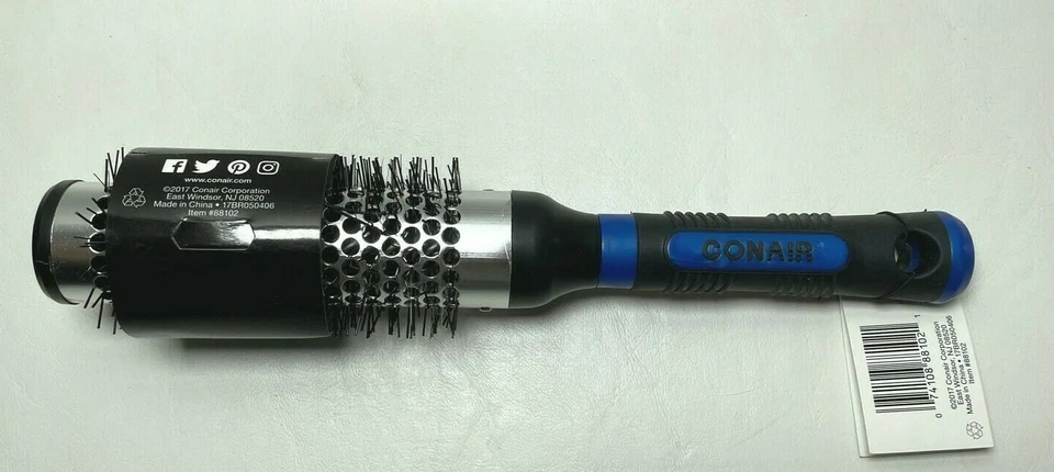 Conair Professional Salon Results Blow Dry Styling Brush Blue and Black New - Image 4 of 4