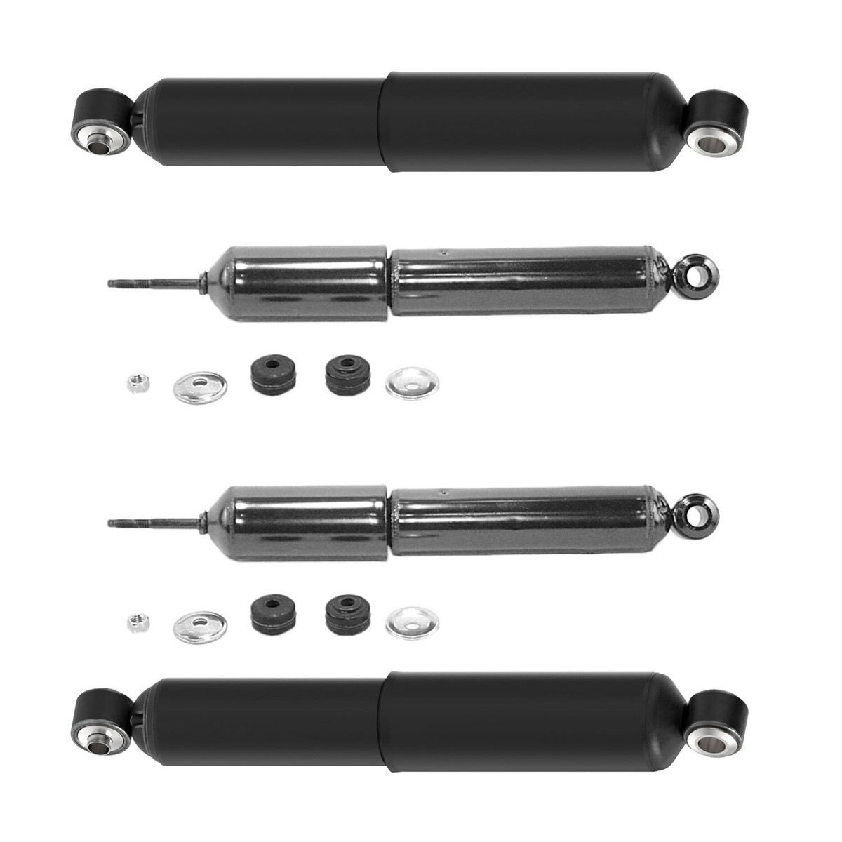 Monroe Front & Rear Shock Absorber Kit (4PCS) For Ford Ranger 1983-1989 4WD - Gas Shocks, Direct Fit Set