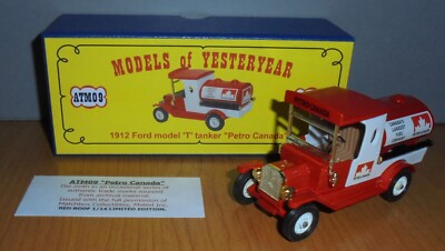 Matchbox Yesteryear ATM09 Y3 Model T Ford Tanker Petro-Canada Red Roof Code 2