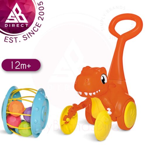 Tomy Toomies Jurassic World Pic N Push T-Rex Baby Infant Activity Fun Toy│12m+ - Picture 1 of 6