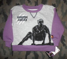Marvel's Black Panther Girls 12 M Longsleeve Pajama Shirt