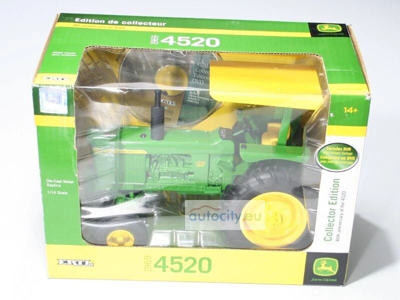 ERTL JOHN DEERE 4520 - COLLECTOR EDITION 40TH ANNIVERSARY OF THE 4520 45056A - Immagine 2 di 4
