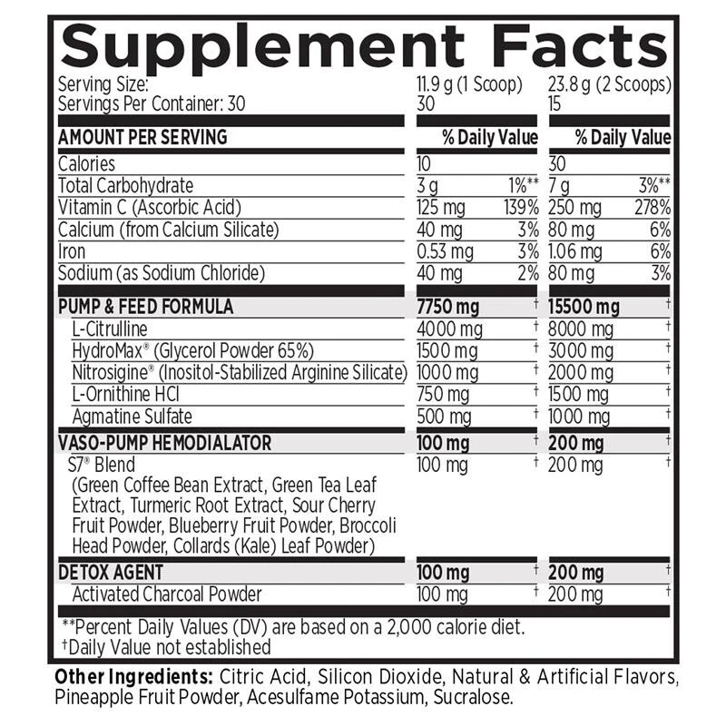 NO2 BLACK® MUSCLE + PUMP NITRIC OXIDE (30 SERVINGS) - Image 4 of 4