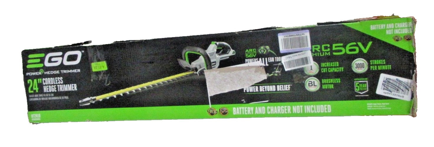 EGO Power+ 56volt 24in Battery Hedge Trimmer, HT2410, No Battery or
