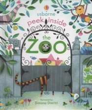 Peek Inside the Zoo (Peek Inside Board Books) - Board book - GOOD