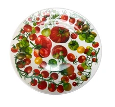 Emma Bridgewater Melamine Dinner Plate Tomato Tomatoes Used 25cm