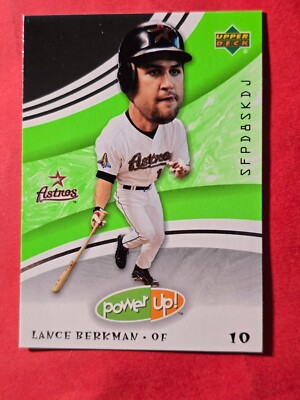 2004 Upper Deck Power Up #43 Lance Berkman, cd2