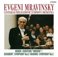 Evgeny Mravinsky NEW CD(SACD-Hybrid) SYM. Brahms No.2/Schubert No.8/Oberon OBI